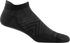 Darn Tough Run NoShow Ultra Lightweight Sock - XL, Black