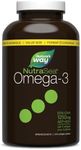 Nature's Way NutraSea Omega-3 Supplement Soft Gels with Zesty Lemon Flavour – EPA and DHA Fish Oil – Support Healthy Heart and Brain Function in Kids 14+ and Adults, 240 Softgels, Value Size