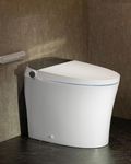 CANEST Smart Bidet Toilet, Smart Toilet with Bidet Built in, Pump-assisted Flush, Foot Sensor Operation, Warm Water, Heated Seat, Air Dryer, Digital Display (TC-100GE)