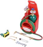 Ayyufe Portable Oxyacetylene Welding and Cutting Torch Kit, Long Pipe Brass Nozzle with Gauge, Oxygen Acetylene Cutting Torch Kit, Brass Nozzle, Gas Cylinder Welding Cutting Tools