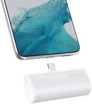 VEGER Portable Charger, USB C Power Bank, 5000mAh Mini Battery Pack Fast Charging 20W Small Charging Bank for Samsung Galaxy S21, S20, S10, S9, Note 20, Pixel, Moto, LG, Oculus Quest, Android Phones