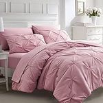 Ubauba 7pc Pink Queen Comforter Set