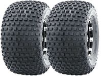 22x11x8 / 22-11-8 Knobby Wheel assm. For ATV cart or Off road trailer with rim. SHIPS FROM CANADA