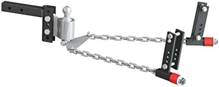 Andersen HITCHES | 3394 | Weight Distribution Hitch | No Bounce No Sway | Tow Accessories | 4" Drop/Rise, 2-5/16" Ball, 2-1/2" Shank, 3"/4"/5"/6" Bracket, 16k lb GTWR, 1600 lb Tongue