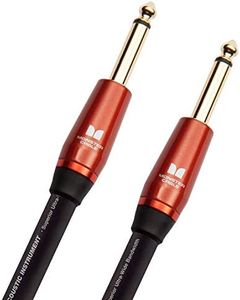 Monster Prolink Acoustic Instrument Cable - 21 ft Guitar Cable with Straight to Straight Connectors, Delivering Rich & Clean Sound