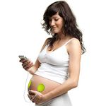 Pixie Tunes Premium Award-Winning Baby Bump Headphones. #1 Pregnancy Speakers to Play Music, Sound and Talk to Your Baby in The Womb. Crystal Clear Surround Sound Quality, Green