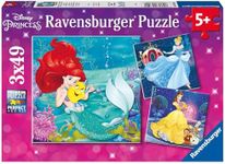 Ravensburger - Disney Princesses Adventure 3x49 Pieces