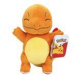 Pokémon 8" Charmander Plush - Officially Licensed - Quality & Soft Stuffed Animal Toy - Add to Your Collection! - Great Gift for Kids, Boys & Girls