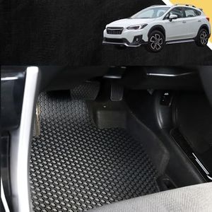 Outback 6D PRO Car Floor Mats for Subaru XV 2017-2022 (GT) Full Set - Heavy Duty - Anti-Slip - All Weather Protection - Car Accessories - Black