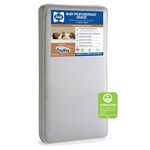 Sealy Baby Posturepedic Grace 2-Stage Hybrid Crib Mattress and Toddler Mattress, 51.63 x 27.25