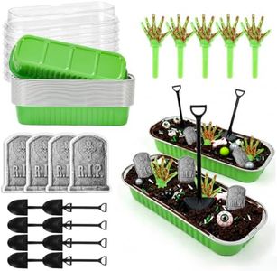 FYSUIMU 24 Sets Halloween Baking Supplies Zombie Hand Cake Decor
