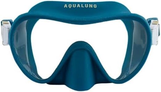 Aqualung Nabul Diving Mask, Navy Blue Frame, Clear Lens