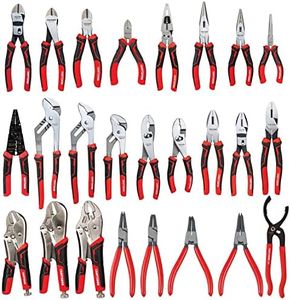 CRAFTSMAN Plier Set, 25 Pieces, Durable and Versatile Pliers, Stainless Steel Blades (CMHT82625)