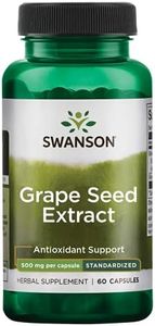 Swanson HERB Grape Seed EXT STD 500MG 60 Cap