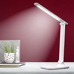 Pick Ur Needs Study Lamp/Desk Lamp/Table Lamp Touch On/Off Switch Rechargeable Led Table Lamps USB Charging Touch (White)