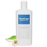 Physique Massage Lotion 1000ml - Enriched with Aloe Vera, Camomile & Vitamin E - Non-Greasy Massage Cream for Muscle Pain Relief - Perfect for Sports, Spa & Physiotherapy - Dermatologically Tested