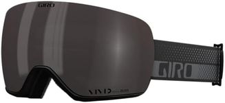 Giro Article II Snowboard Ski Goggles - for Men & Women - Black & Grey Flow Strap w/VIVID Smoke/VIVID Infrared Lenses