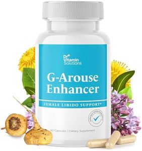 Dr Vitamin G-Arouse Enhancer for Female | Libido Booster for Women | Fast Acting Formula w/Horny Goat Weed, Maca Root, Tongkat Ali & Tribulus | Female Libido Booster to Increase Energy, 60 Capsules