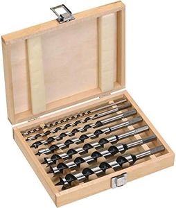 Steelex D2021-1/4-Inch to 1-Inch Deluxe Auger Bit Set, 7-Piece