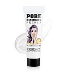 Insight Cosmetics Pore Mnimizer Primer |Primer For Face Makeup | Pores and Fine lines minimizer | Hydrating and moisturising | Infused with Aloe Vera | Silk Matte Finish (10 ml)