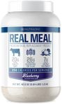 Real Meal by NutraOne - Lean Meal Replacement Powder for Weight Loss & Diet | Including Grass-Fed Whey, Coconut Oil and Organic Oats.* (Blueberry – 2.6 lbs.)