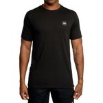 RVCA Men's Va Mark Short Sleeve Dri-Release T-Shirt, Rvca 2x/Black 222, Large