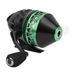 Fishing Reel Closed Face Reel Baitcasting Fishing Reel Fishing Reel for Outdoor Fishing (Black&Green)