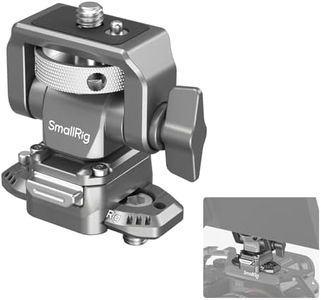 SMALLRIG Quick Release Camera Monitor Mount with Integrated NATO Rail, Field Monitor Mount, Swivel 360° and Tilt 160° Adjustable, Camera NATO Monitor Holder, Max Payload 2.5kg, HawkLock H21-4487