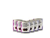 Cooks & Co Pitted Black Cherries in Syrup 850 g (Pack of 6)