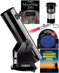 Orion SkyQuest XT10 Classic Dobsonian Telescope Kit for Adults & Families - Big, High Power Scope for The Astronomy Enthusiast with Accessories & Maps