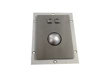 DS International Metal Kiosk Mountable Optical Trackball Mouse USB