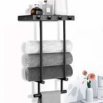 Romise Wall Mounted Towel Rack with