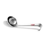 Kitchen Expert - Ghee Tipri | Stainless Steel | Large Spoon for Ghee/Oil | Ladle for Ghee Degchi/Pot/Jar/Container | 1 Pc