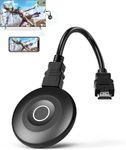 2026 Real 4K iOS Wireless HDMI Display Adapter, True 4K 5G+2.4G HDMI Wireless Miracast AirPlay Dongle, Screen Mirroring Extender Video/Audio Cast for Laptop/PC/Smartphone to HDTV/Projector/Monitor