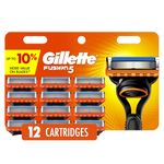 Gillette Fusion5 Men's Razor Blade Refills, 12 Refills