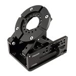 PROAIM Mitchell Wedge Tilt Camera Mount for Fluid Heads, Slider, Tripod & Dolly. Tilt Angle: 0°-105°. Adjustable Centre of Gravity, Over & Under-Slung Shots. Payload up to 100kg/220lb. (P-MTCL-WP)