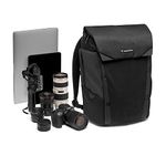 Manfrotto Chicago Camera Backpack Medium, Multiuse, for Carrying Camera and Accessories, in Water-Repellent Material, Photography Backpack with PC and Tablet Compartment, with Tripod Holder