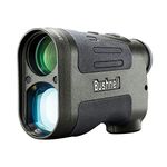 Bushnell Prime 1700 Hunting Laser Rangefinder 6x24mm - Slope Adjustment, Archery, Rifle Modes, Brush & Bulleye Modes, Crisp Clear Image