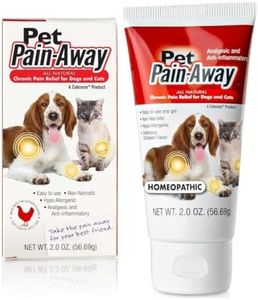 Pet Pain-Away All Natural Dog Arthritis Pain Relief, Cat Pain Relief, Dog Pain Relief Anti Inflammatory, Dog Joint Pain Relief, Homeopathic Pain Reliever for Large and Small Dogs and Cats (2-Pack)