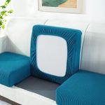 ZZDXW Universal Sofa Slipcover L Shape Sectional Sofa Covers For Living Room Couch Covers Corner Sofa Furniture Protector Pets Dogs 1 2 3 4 Seater Sofa Slipcovers L-Type Stretch Settee Cover