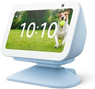 Echo Show 5 (3rd Gen) Adjustable Stand with USB-C Charging Port | Cloud Blue