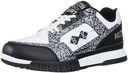 British Knights mens Metros Fashion Sneaker, Black/Cement/White, 12 US