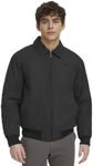 Dockers Mens Micro Twill Golf Bomber Jacket, Black Filled, 3X-Large Tall