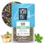 Tiesta Tea - Citrus Detox, Loose Leaf Ginger Citrus Herbal Tea, High Caffeine, Hot & Iced Tea, 1.2 oz Pouch - 25 Cups, Natural, Turmeric, Detox Tea, Herbal Tea Loose Leaf