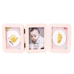 Vismiintrend Baby Clay Hand and Foot Printing Kit with Picture Frame for 0-1 Year Old (Decorative Accessories included) | New Born Baby Kids Gifts | Baby Shower | Souvenir | Christmas Gift | Santa Gifts