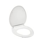 Parryware Solid Toilet Seat Cover (Standard Size, Ultra White) I Commode Seat Cover I for Bathroom Fixtures