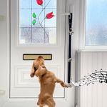 Dog Bells Toilet Training, Puppy Dog Doorbell for House Potty Training, Door Bells for Dogs to Ring, Length Adjustable Dog Training Bells for Door, Suitable for Any Doorknob, Fits for All Dogs