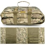 DEYACE Shooting Mats Prone Padded, Extra Large Portable Roll Up Shooting Mat for Range Shooting and Hunting (Camo)