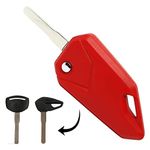 KEYKART® Flip Key for Bajaj Pulsar 220/Pulsar 180 - RED