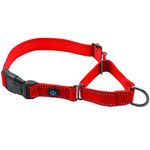 Max and Neo Nylon Martingale Collar - We Donate a Collar to a Dog Rescue for Every Collar Sold (Small, RED)